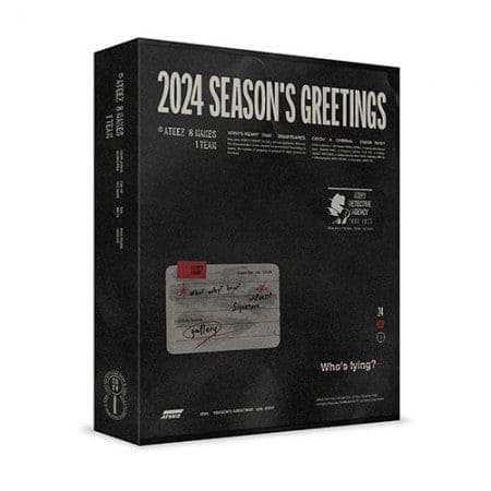 ATEEZ - 2024 SEASON’S GREETINGS + 4Cut photo set (2ea)(PRE-ORDER ONLY)
