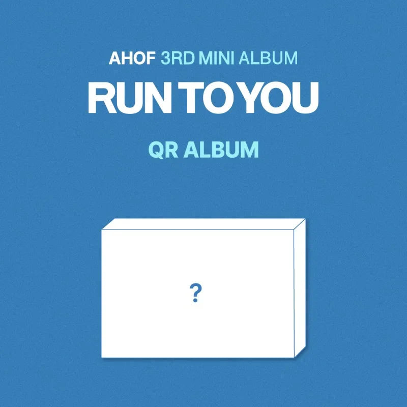 AHOF 3rd Mini Album - RUN TO YOU (QR Album Ver.)