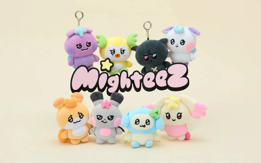 ATEEZ MIGHTEEZ x Line Friends Square Official Merchandise - Plush Keyring