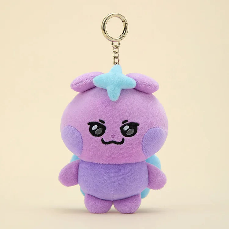 ATEEZ MIGHTEEZ x Line Friends Square Official Merchandise - Plush Keyring