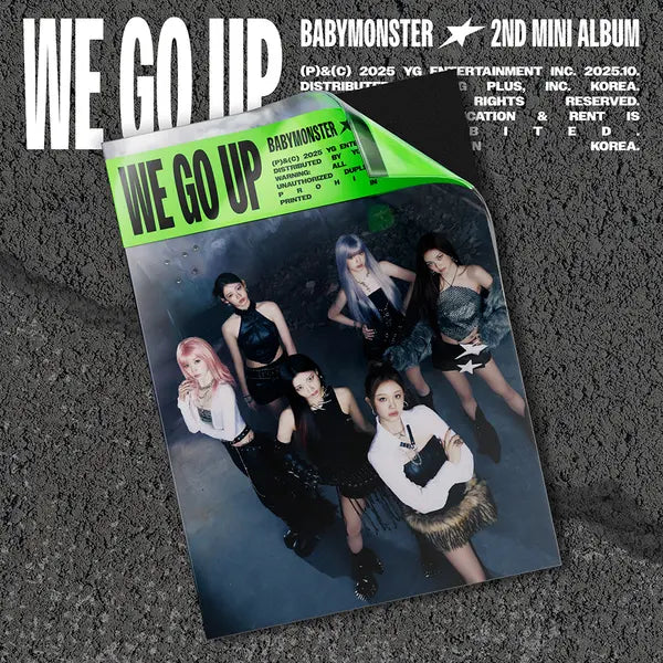 BABYMONSTER 2nd Mini Album - WE GO UP (We Ver.)