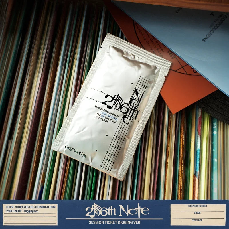 CLOSE YOUR EYES 4th Mini Album - 256th Note (Digging Ver.)