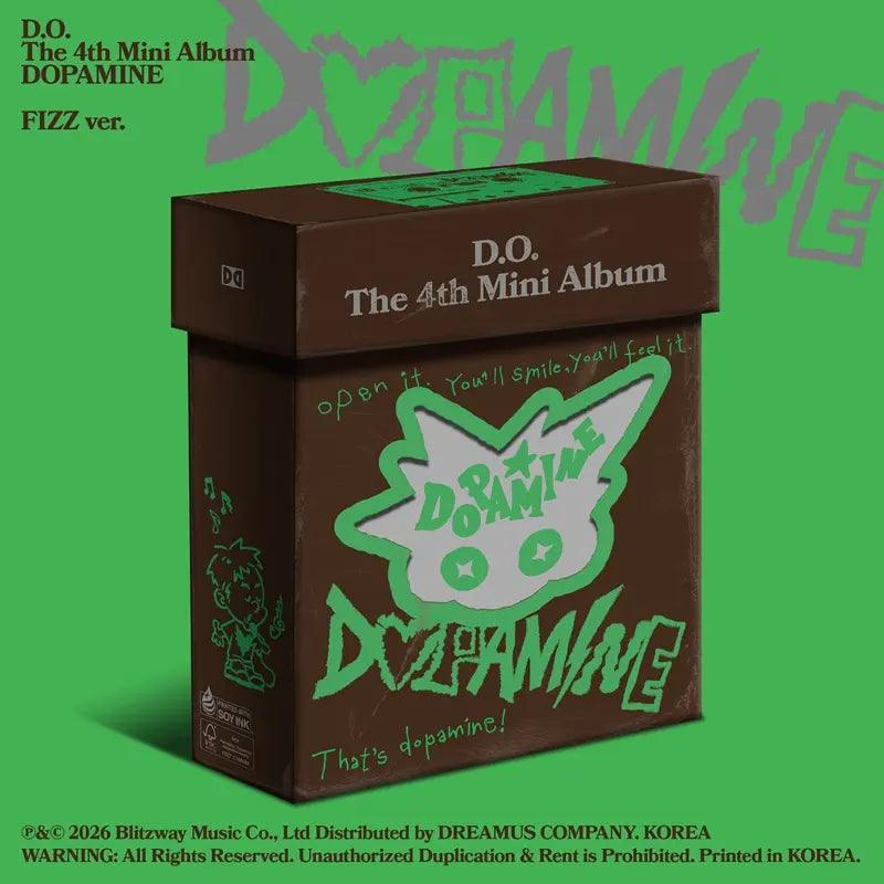 D.O. 4th Mini Album - DOPAMINE (Fizz Ver.)