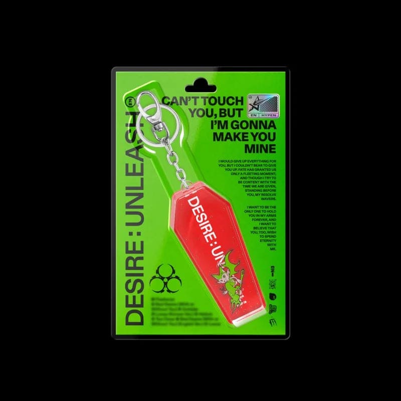 ENHYPEN 6th Mini Album - DESIRE : UNLEASH (Keyring Ver.)