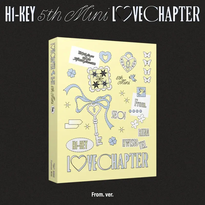 H1-KEY 5th Mini Album - LOVECHAPTER