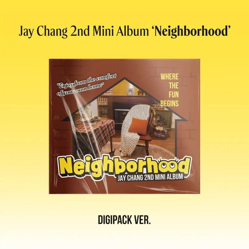 Jay Chang 2nd Mini Album - Neighborhood (Digipack Ver.)