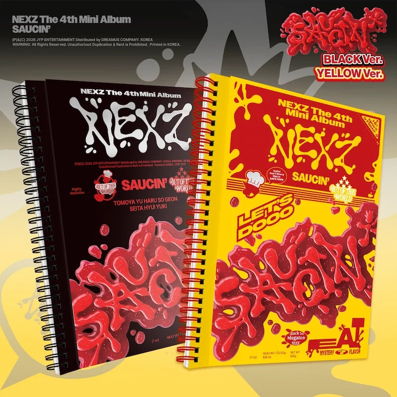 NEXZ 4th Mini Album - SAUCIN'
