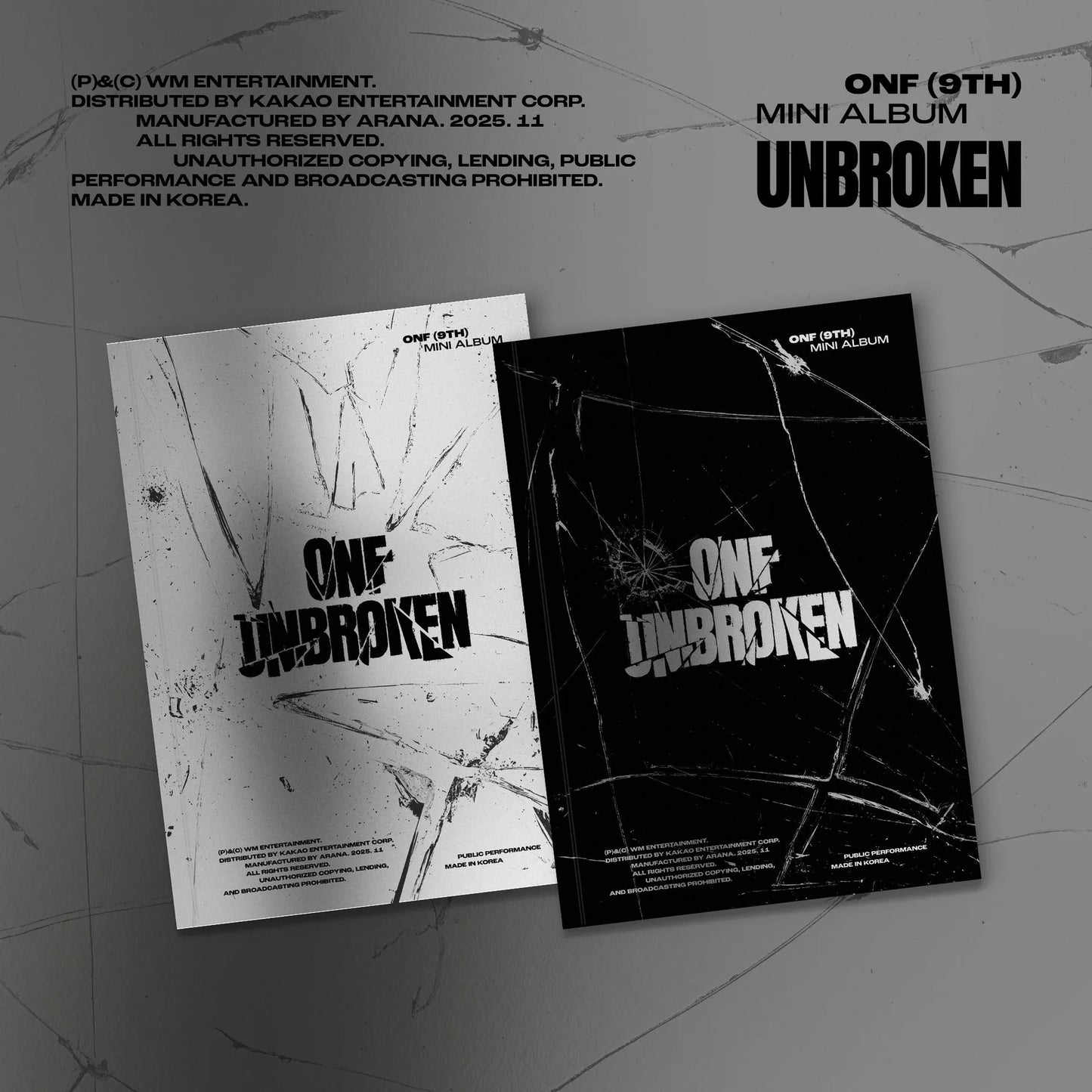 ONF 9th Mini Album - UNBROKEN