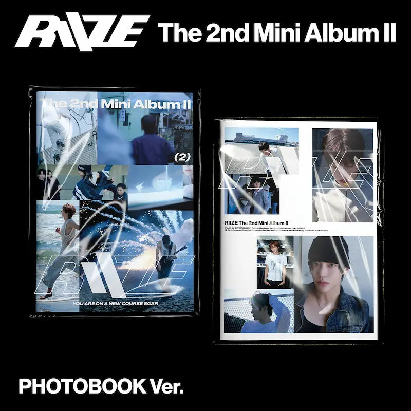 RIIZE 2nd Mini Album - II (Photobook Ver.) – Kpop Story US RIIZE 2nd Mini Album - II (Photobook Ver.) – Kpop Story US