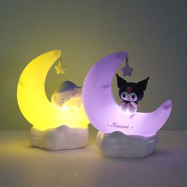 Sanrio Moon Shaped Desk Light