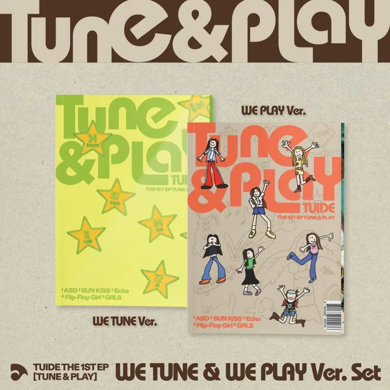 TUIDE 1st EP Album - TUNE & PLAY