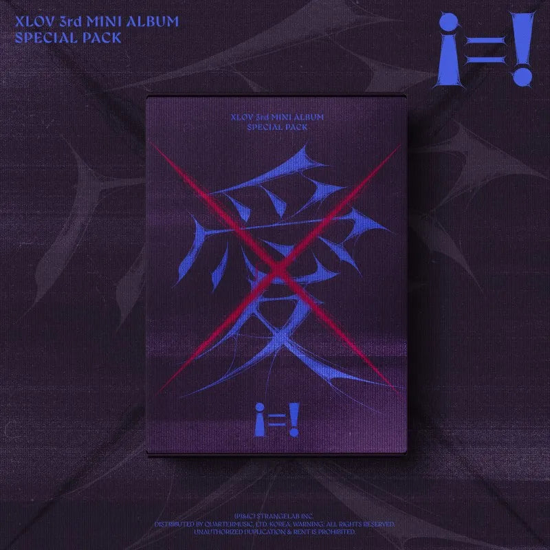 XLOV 3rd EP Album - i=! (Special Pack Ver.)
