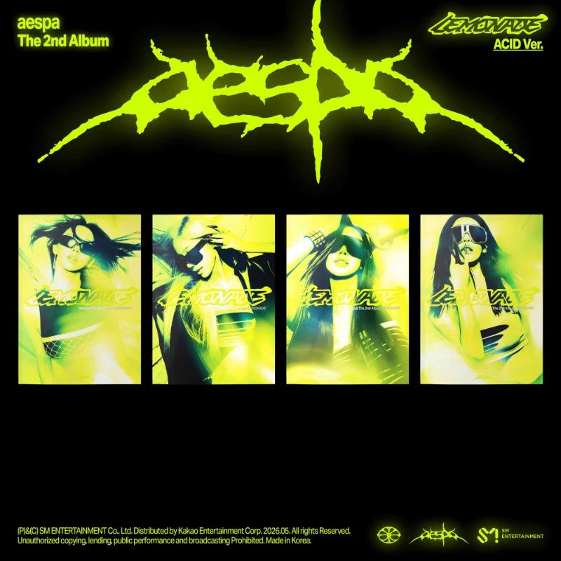 aespa 2nd Album - LEMONADE (Acid Ver.)