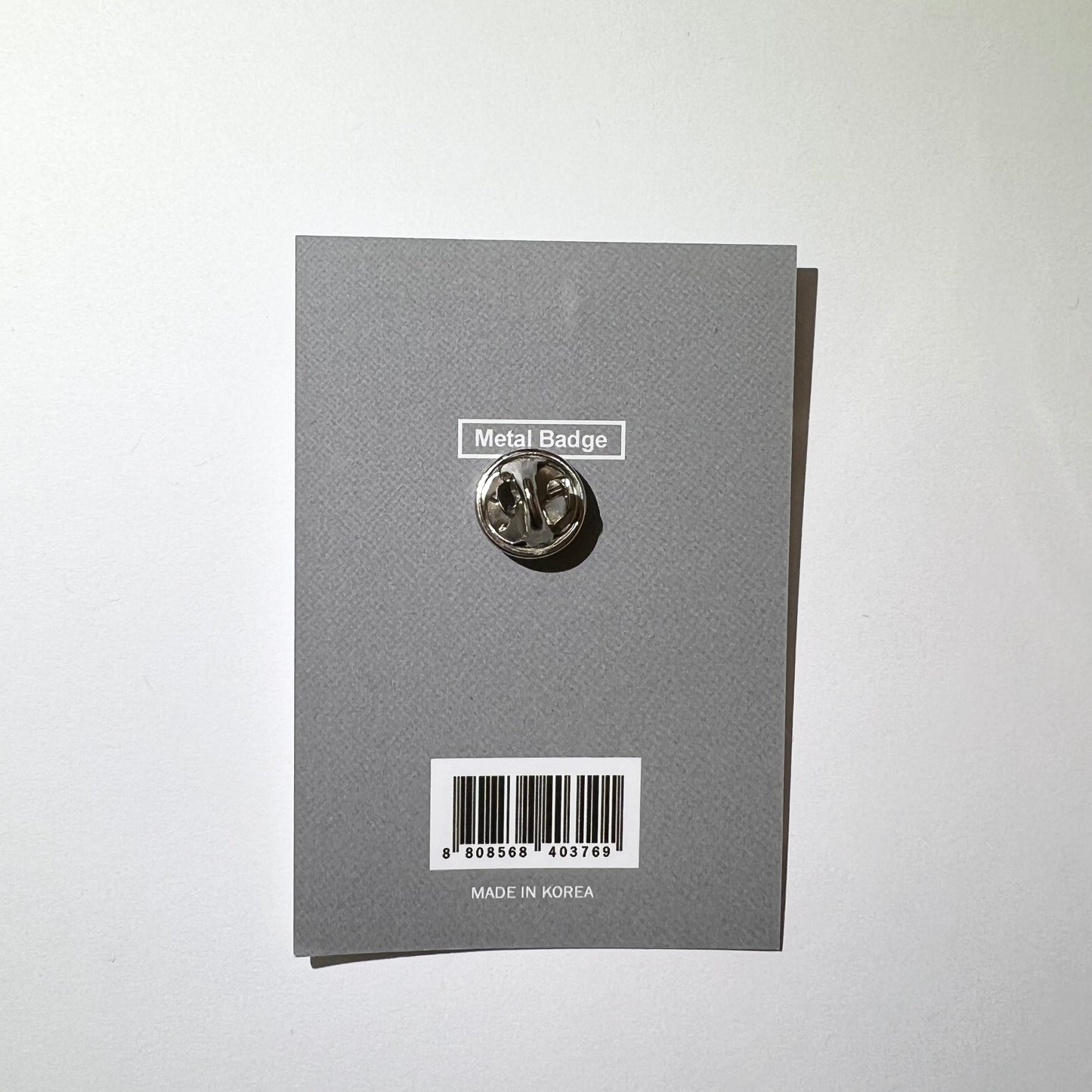 Metal Badge