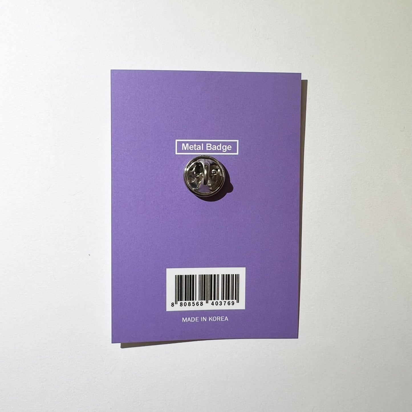 Metal Badge