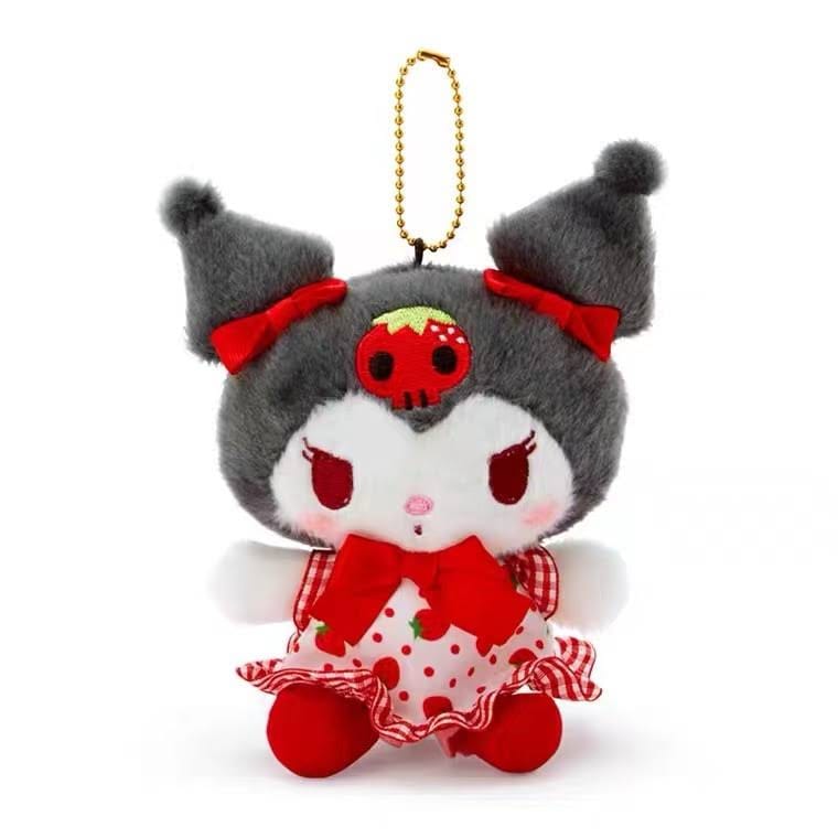 Kuromi Plush Keychain