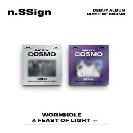 n.SSign - DEBUT ALBUM [BIRTH OF COSMO] (WORMHOLE / FEAST OF LIGHT Ver.)