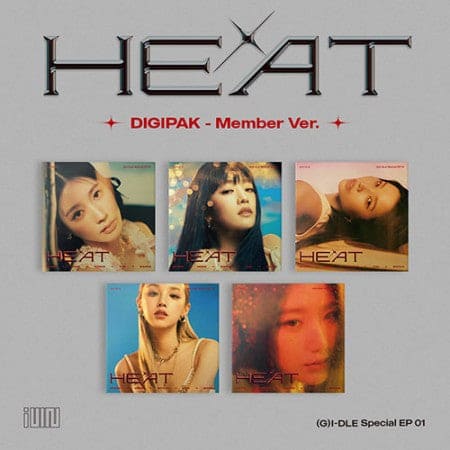 (G)I-DLE -Special Album [HEAT] (DIGIPAK - Member Ver.)