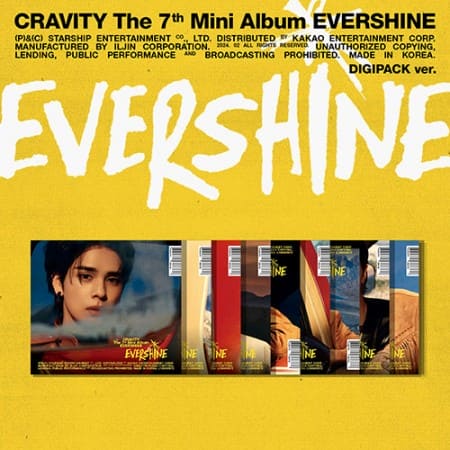 CRAVITY - The 7th Mini Album [EVERSHINE] (DIGIPACK ver.)