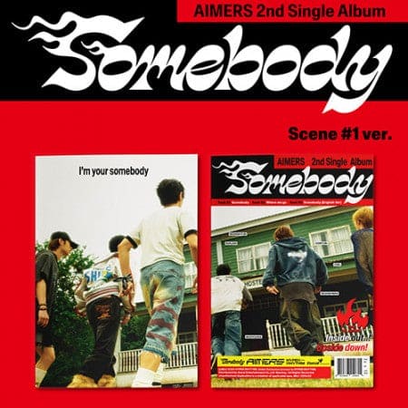 AIMERS - 2nd Single Album [Somebody] (Scene#1 ver.)