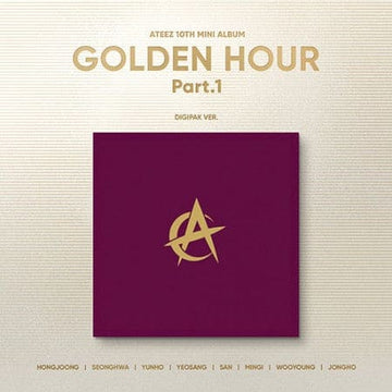 ATEEZ - 10th Mini Album [GOLDEN HOUR : Part.1] (Digipak VER.)