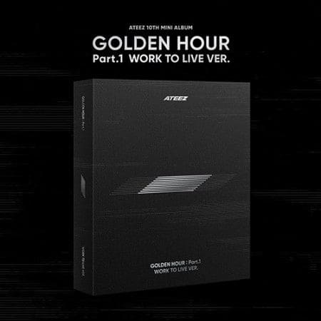 ATEEZ - 10th Mini Album [GOLDEN HOUR Part.1] (WORK TO LIVE VER.)