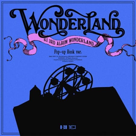 B.I - 3rd Album [WONDERLAND] (Pop-up book Ver.)