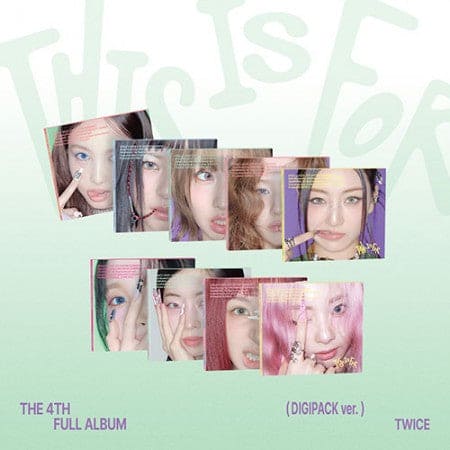 TWICE 4th Album - THIS IS FOR (Digipack) + POB