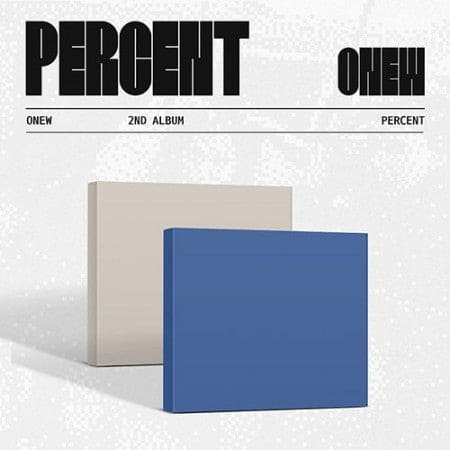 ONEW - 2nd Album [PERCENT] (Digipack Ver.)