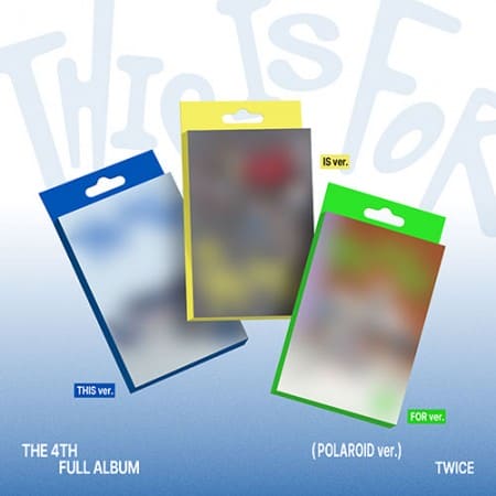 TWICE - 4th Album [THIS IS FOR] (POLAROID ver.)