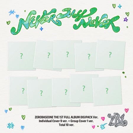 ZEROBASEONE - THE 1ST FULL ALBUM [NEVER SAY NEVER] (DIGIPACK Ver.)