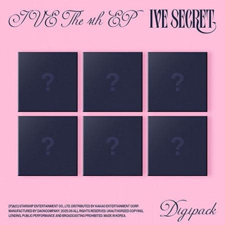 IVE - THE 4th EP [IVE SECRET] (Digipack Ver.)