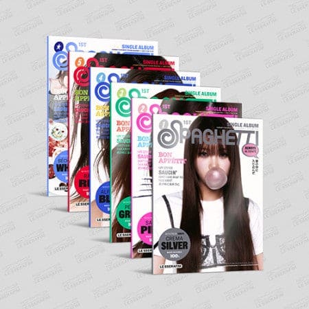 LE SSERAFIM 1st Single Album - SPAGHETTI (Compact Ver.)