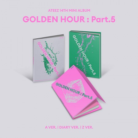 ATEEZ 14TH MINI ALBUM [ GOLDEN HOUR : Part.5 ] +POB