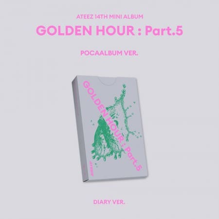 ATEEZ 14TH MINI ALBUM [ GOLDEN HOUR : Part.5 ] (POCAALBUM)