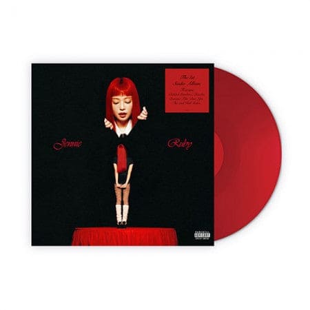 JENNIE - The 1st Studio Album [Ruby Vinyl] (Unsigned) (LP)