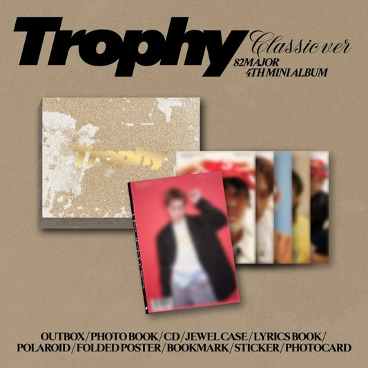 82MAJOR 4th Mini Album - Trophy (Classic Ver.)