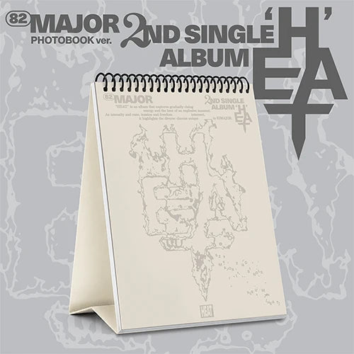 82MAJOR 2ND SINGLE ALBUM [ HEAT ] PHOTOBOOK VER.