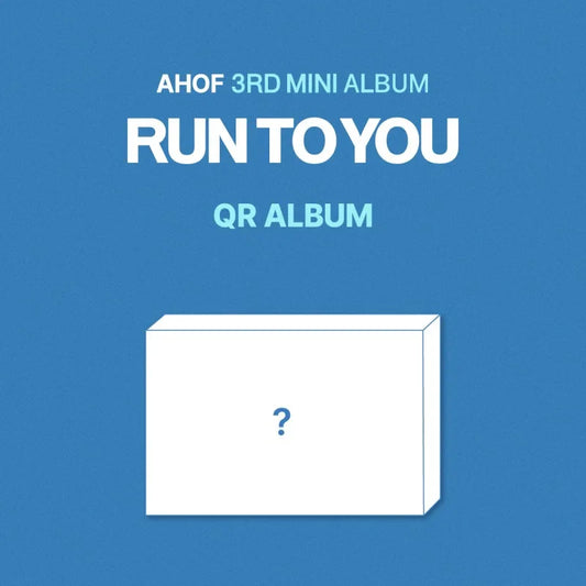 AHOF 3rd Mini Album - RUN TO YOU (QR Album Ver.)