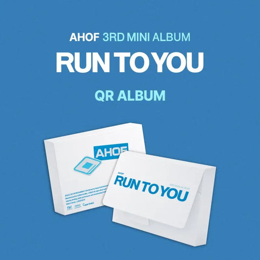 AHOF 3rd Mini Album - RUN TO YOU (QR Album Ver.)
