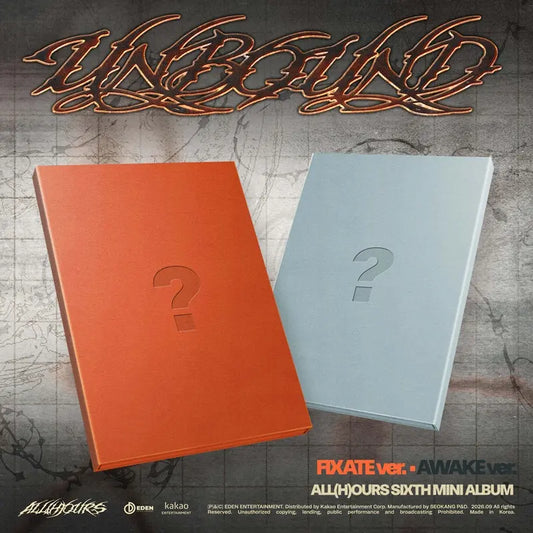 ALL (H)OURS 6th Mini Album - UNBOUND