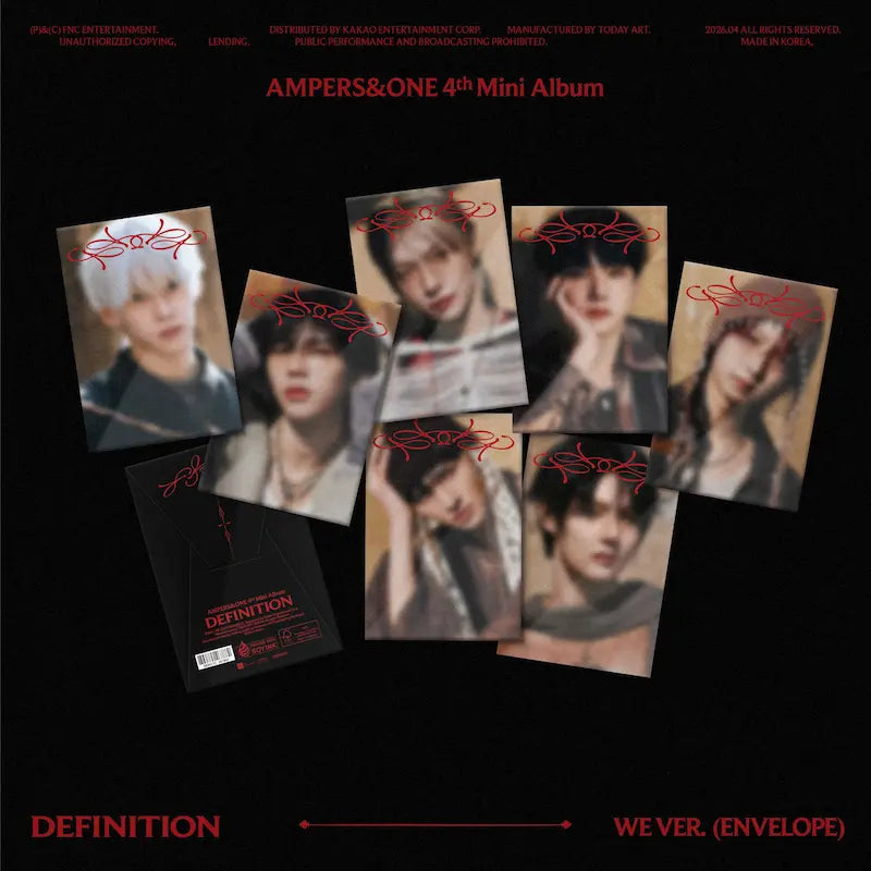 AMPERS&ONE 4th Mini Album - DEFINITION (We Ver.)