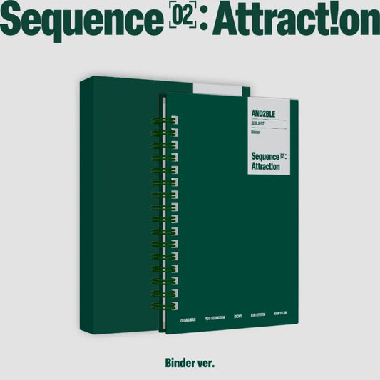 AND2BLE 2ND MINI ALBUM [ Sequence 02: Attraction ] BINDER VER.