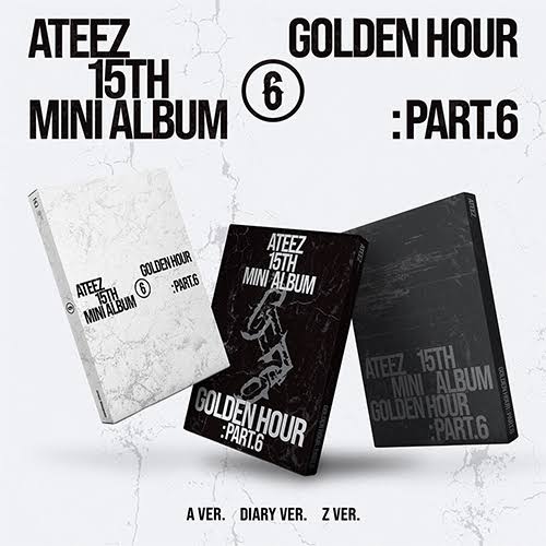 ATEEZ 15TH MINI ALBUM [ GOLDEN HOUR: PART.6 ]
