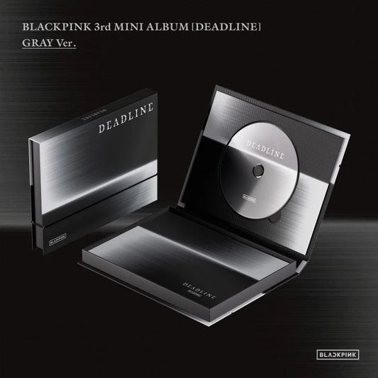 BLACKPINK 3rd Mini Album - DEADLINE (Gray Ver.)