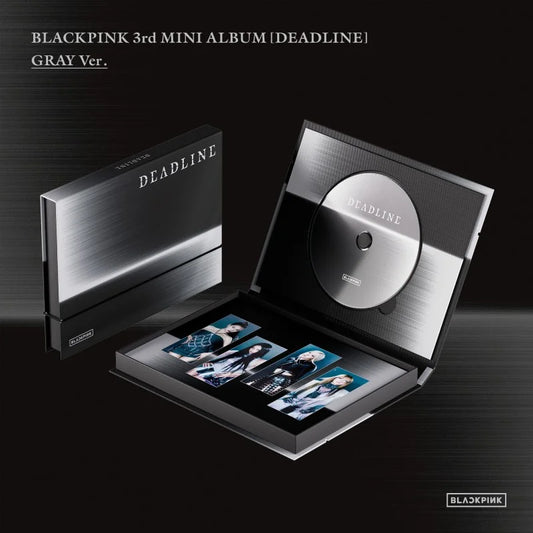 BLACKPINK 3rd Mini Album - DEADLINE (Gray Ver.)