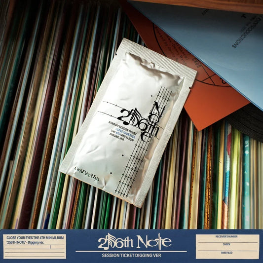 CLOSE YOUR EYES 4th Mini Album - 256th Note (Digging Ver.)