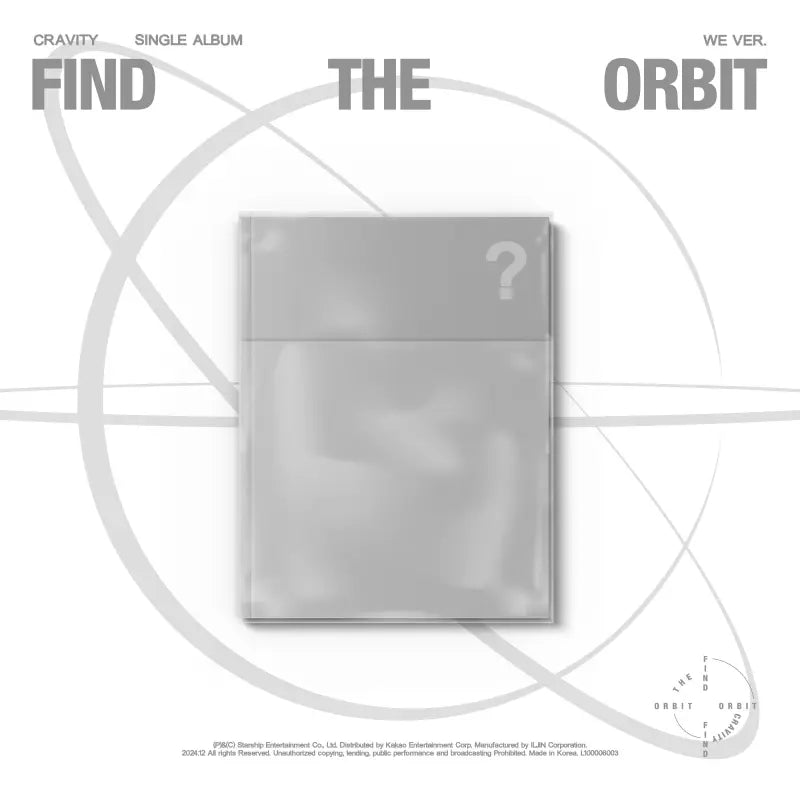 CRAVITY Single Album - FIND THE ORBIT (We Ver.)