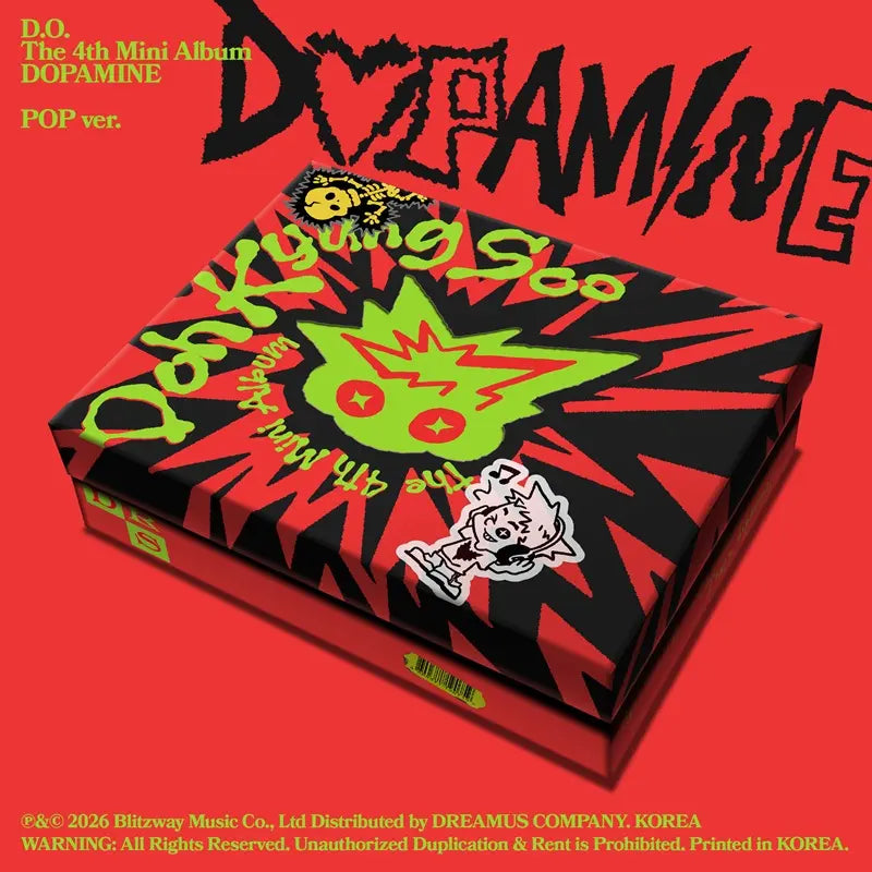 D.O. 4th Mini Album - DOPAMINE (Pop Ver.)