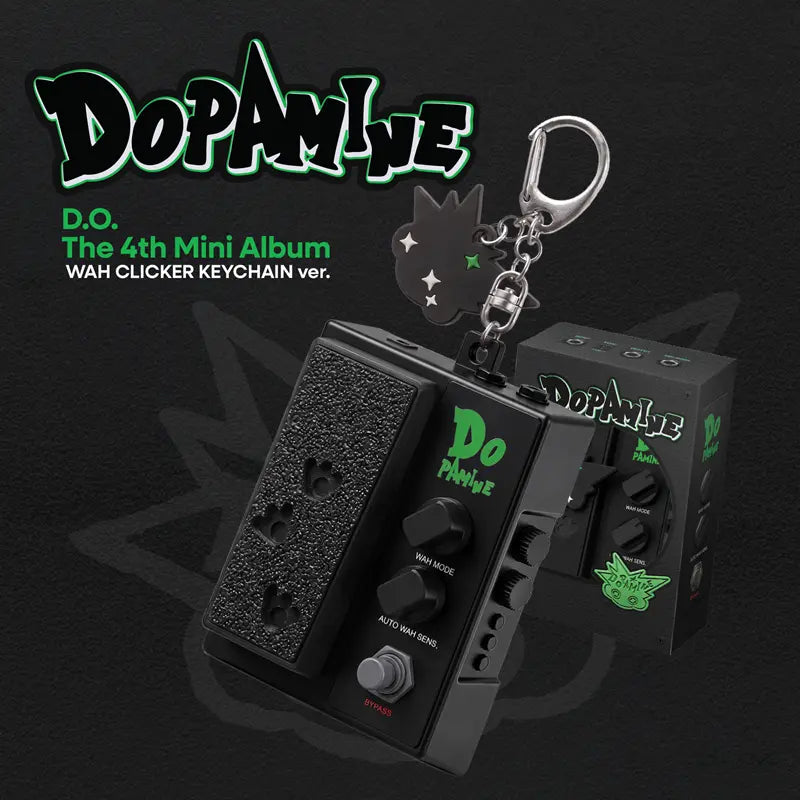 D.O. THE 4TH MINI ALBUM [ DOPAMINE ] WAH CLICKER KEYCHAIN VER.